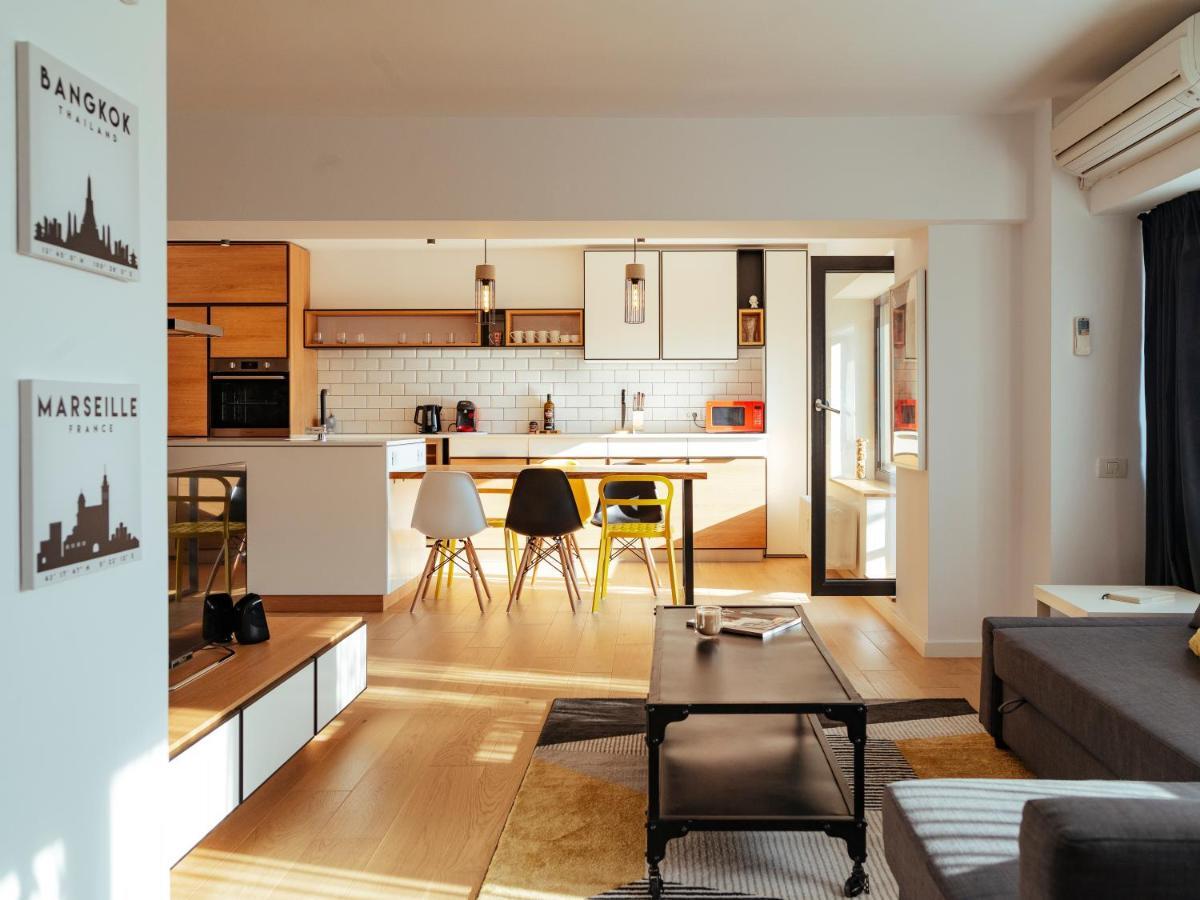 Central Modern Design Apartment Bucureşti Ngoại thất bức ảnh
