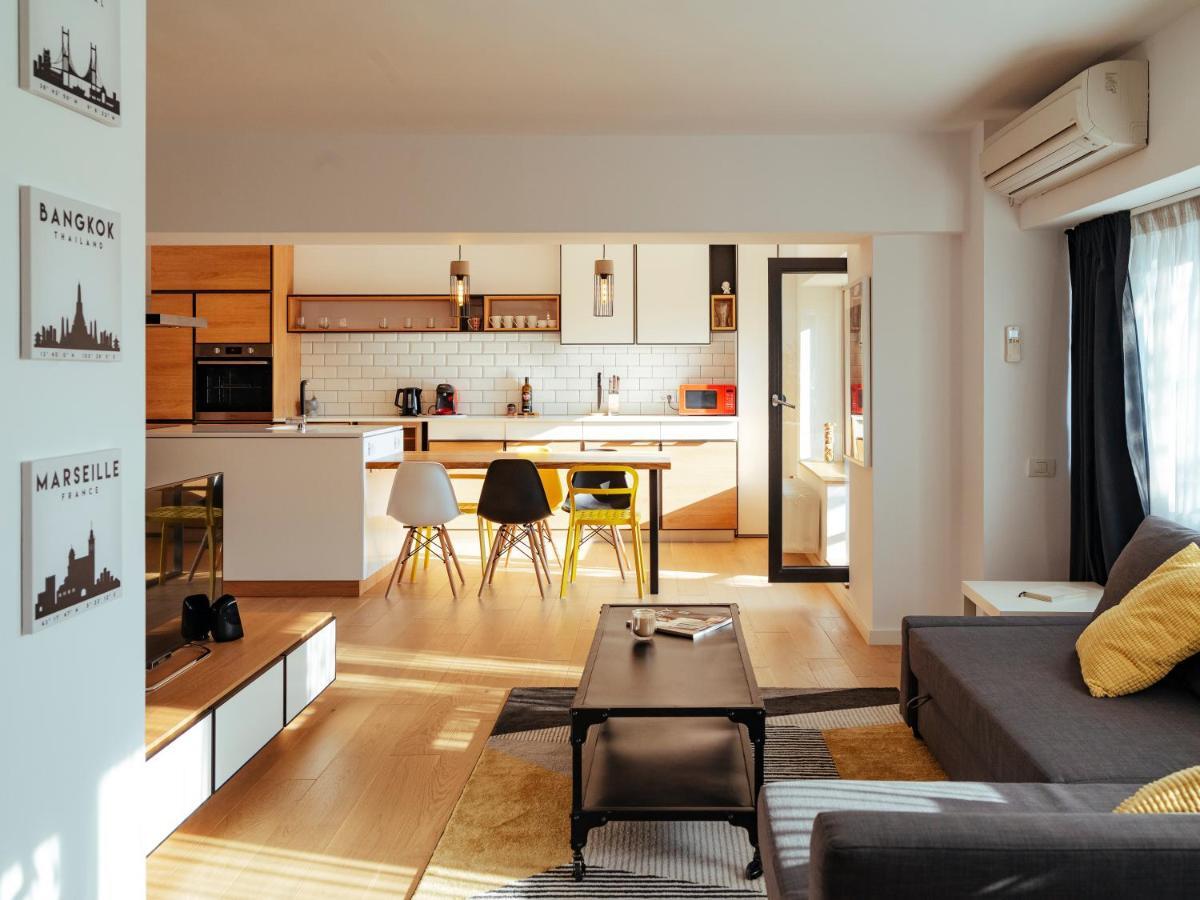 Central Modern Design Apartment Bucureşti Ngoại thất bức ảnh